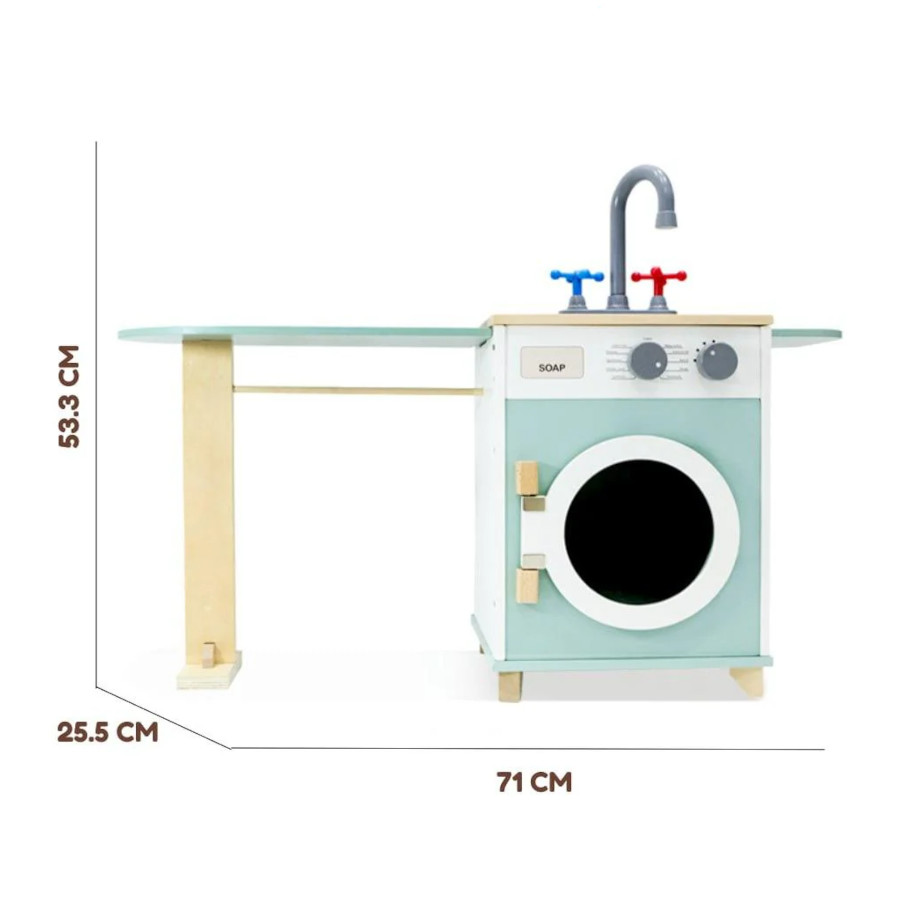 Wooden Kids Washing Machine