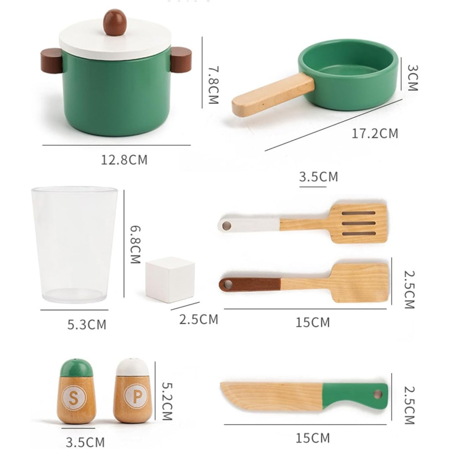 Vintage Kids Wooden Kitchen