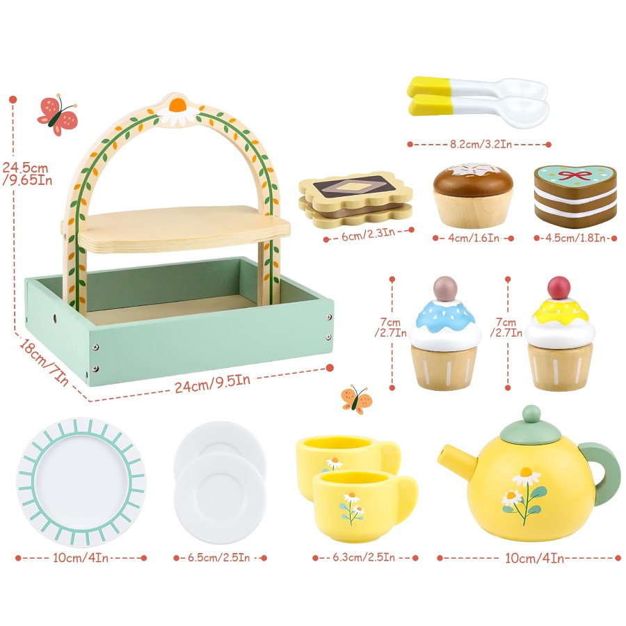 Yellow Tea Set