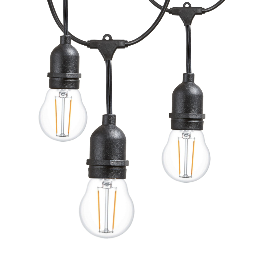 Outdoor 20m String light 20x G45 LED Bulbs