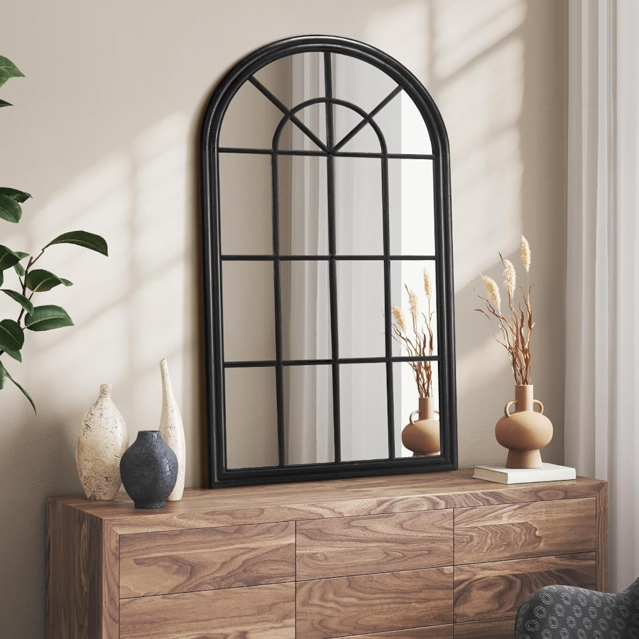 Black Window Mirror