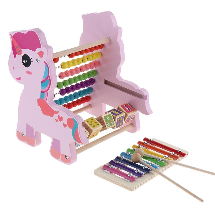 Wooden Multi Functional Unicorn