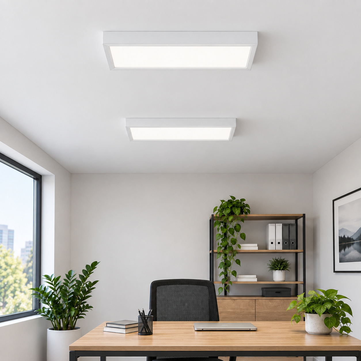 Slim 24W Large Rectangular LED Panel 60x30