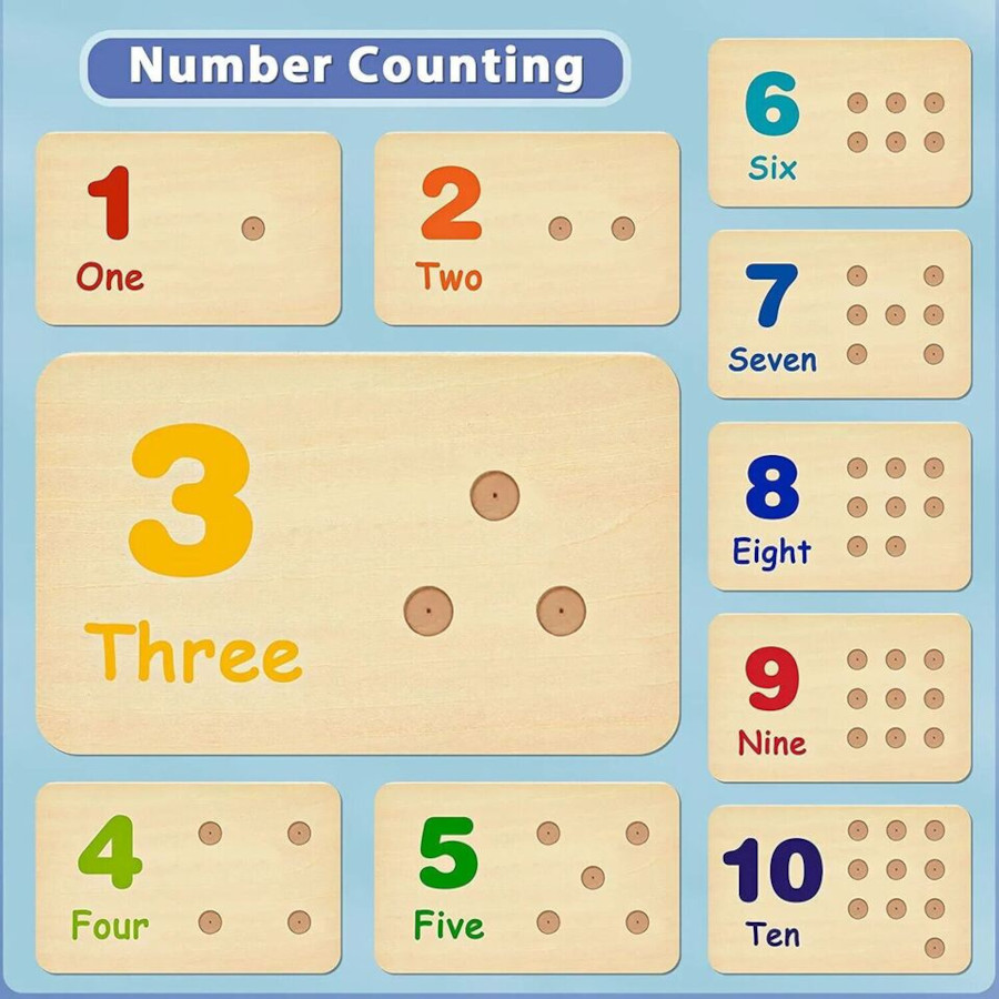 Counting Peg Board