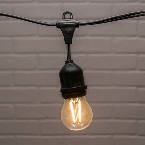 Outdoor 20m String light 20x ST64 LED Bulbs