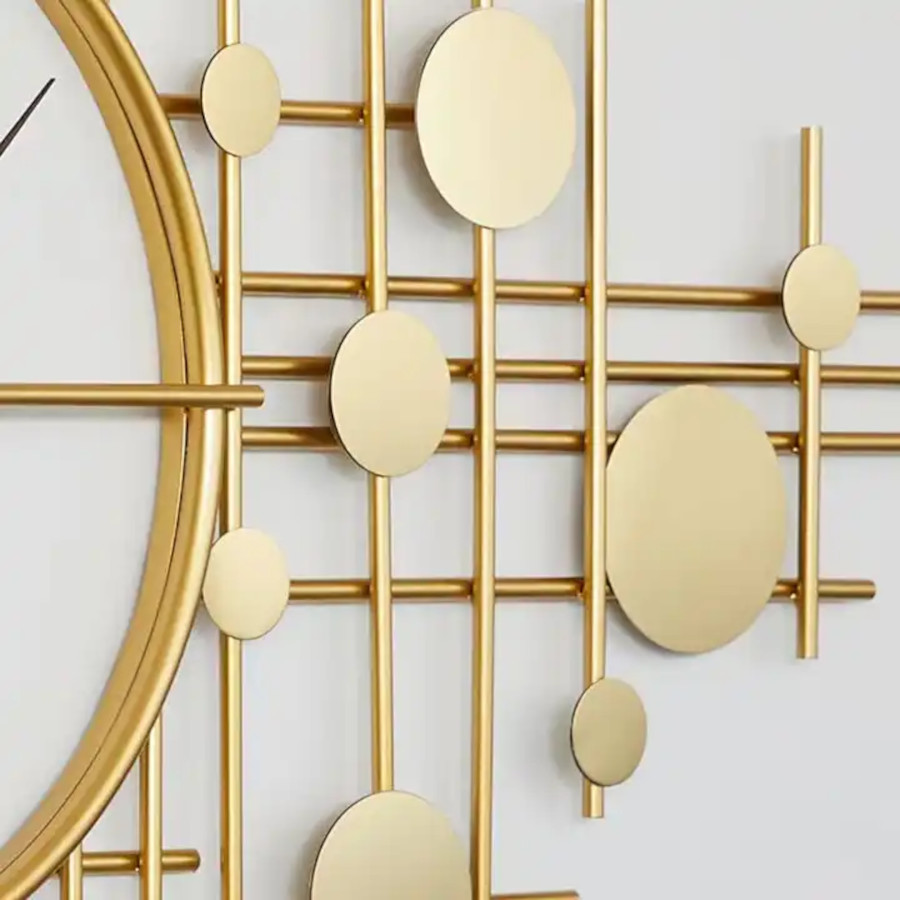 Gold Clock Wall art