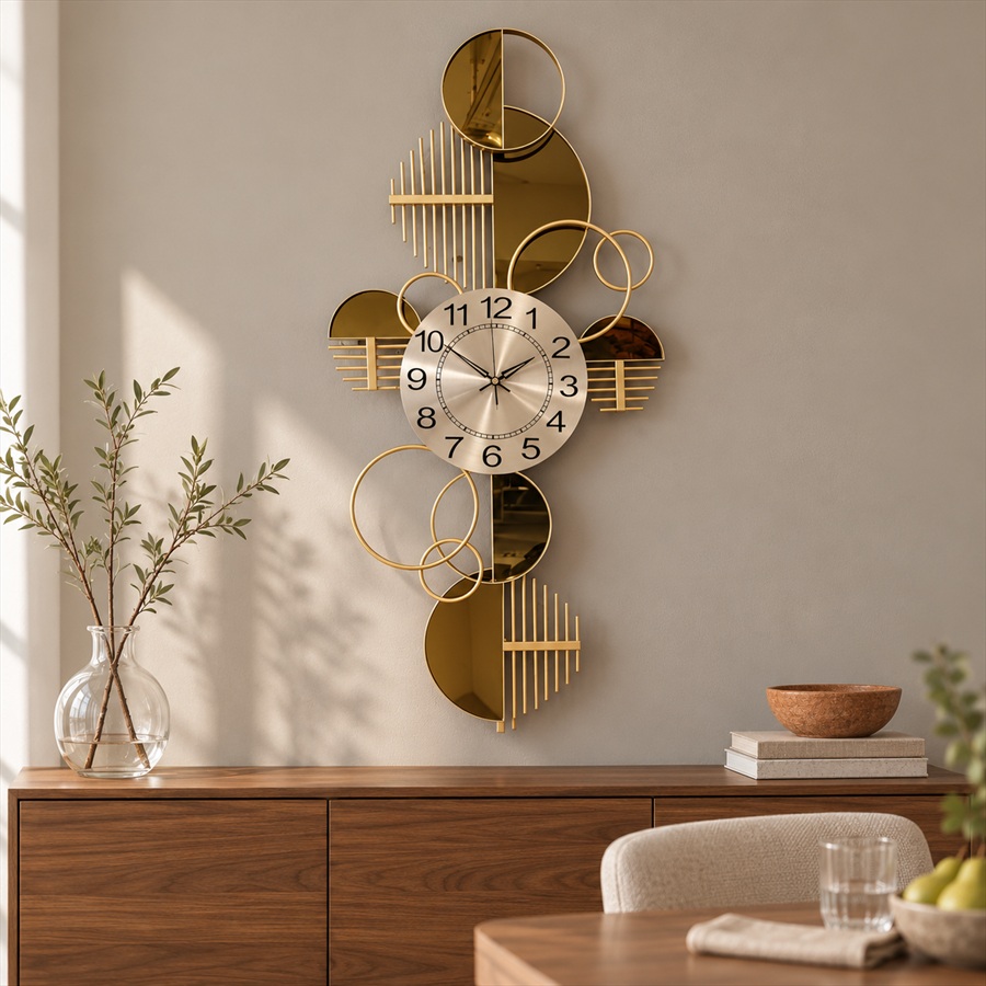 Gold Circle Canvas