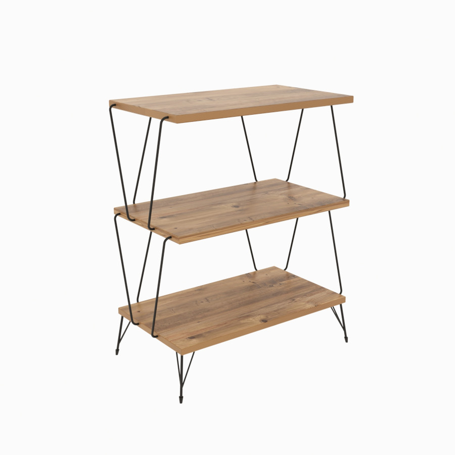 Square Nesting Tables [Set Of 3]