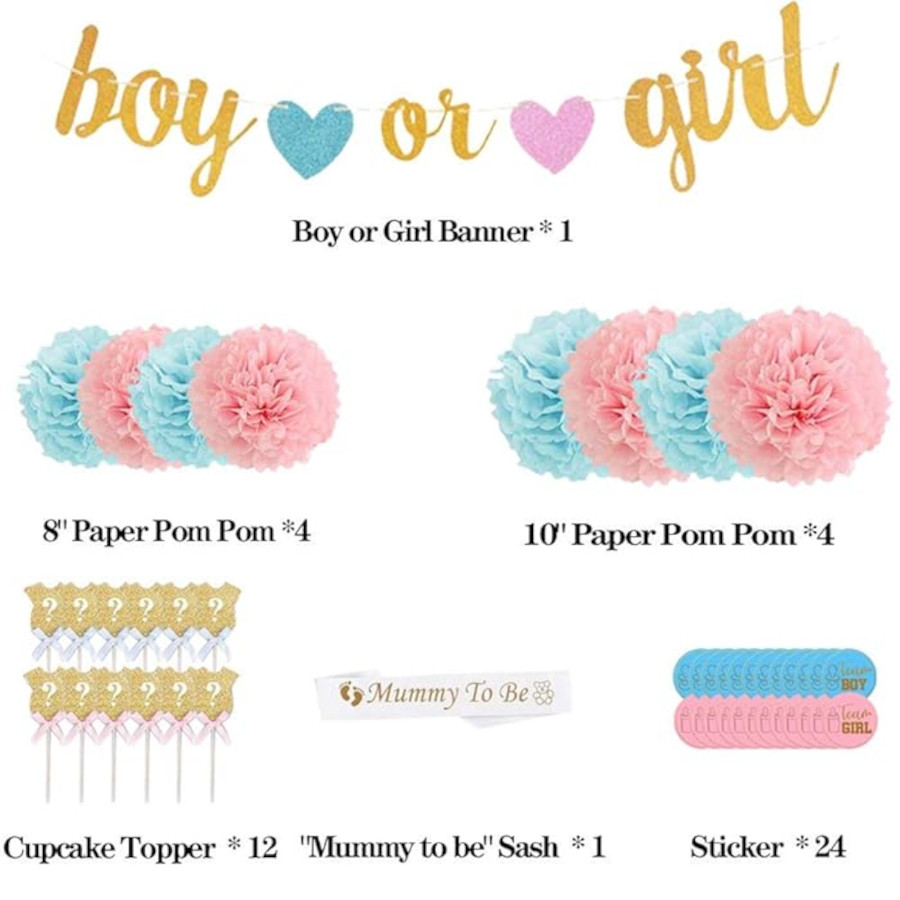 Gender Reveal Set