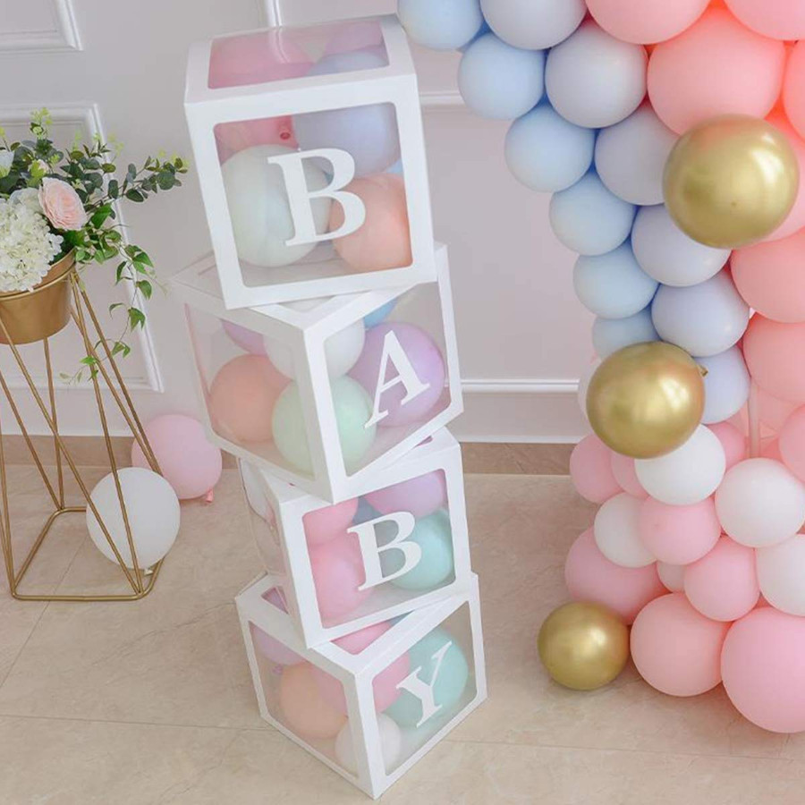 Clear Baby Ballons Box