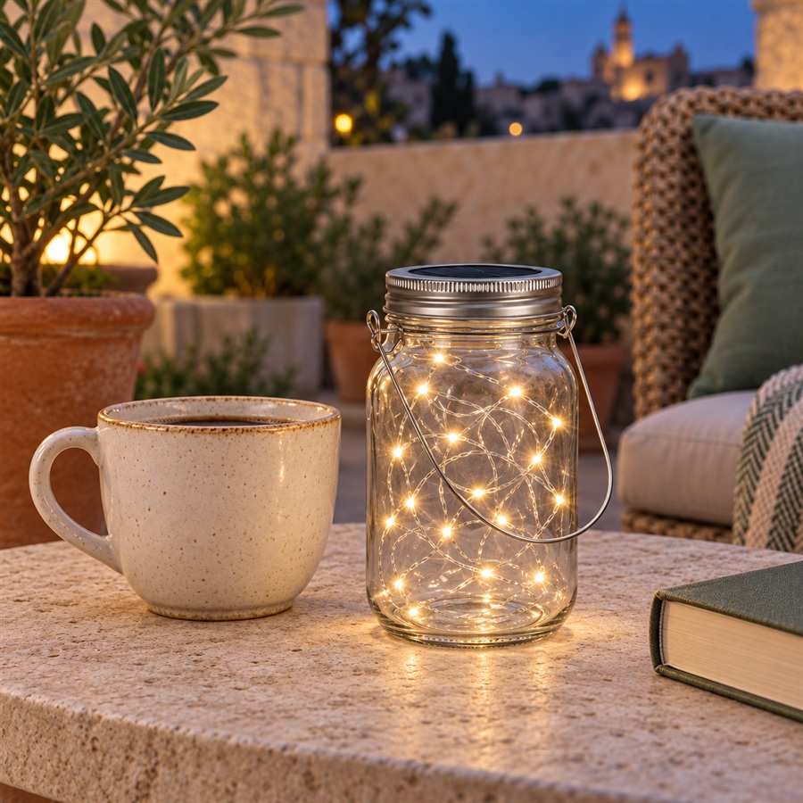 Solar Mason Jar