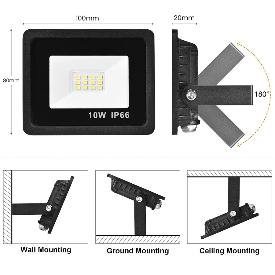 Outdoor LED Floodlight 10W