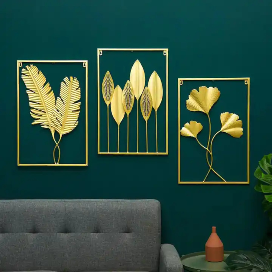 Gold Mirrors Wall Art