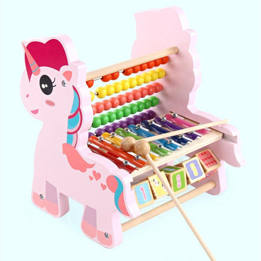 Wooden Multi Functional Unicorn