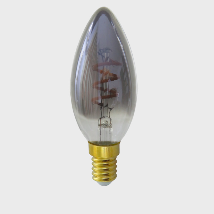 C35 Smoky LED Bulb Soft Filament 3W