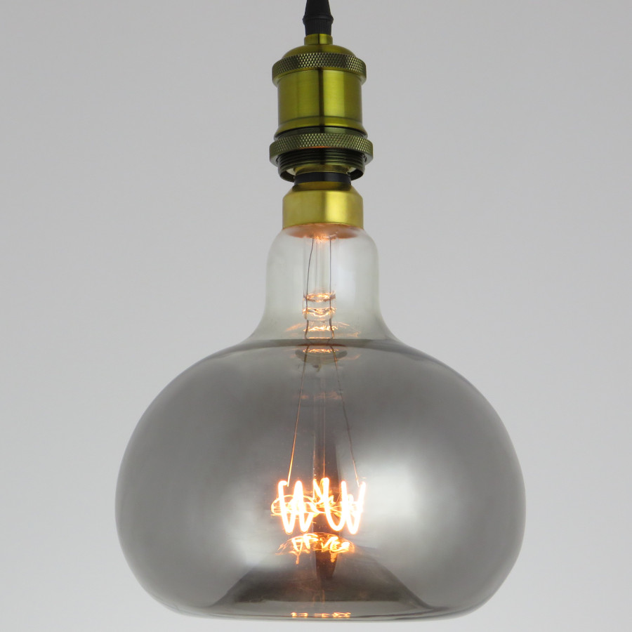 G125 Smoky LED Bulb Soft Filament 5W