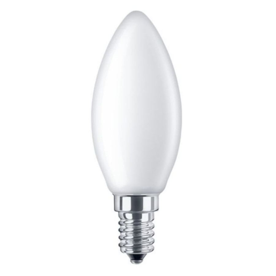 C35 LED Milky Bulb E14 4W