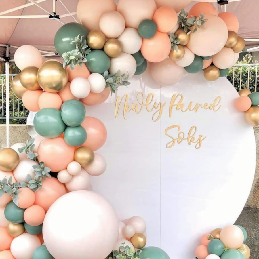 Pastels Balloon Arch