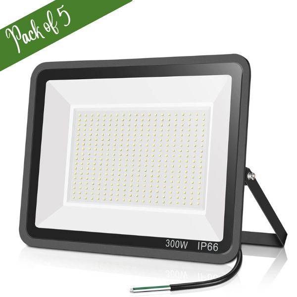 Outdoor LED Floodlight 300W [Pack of 5]