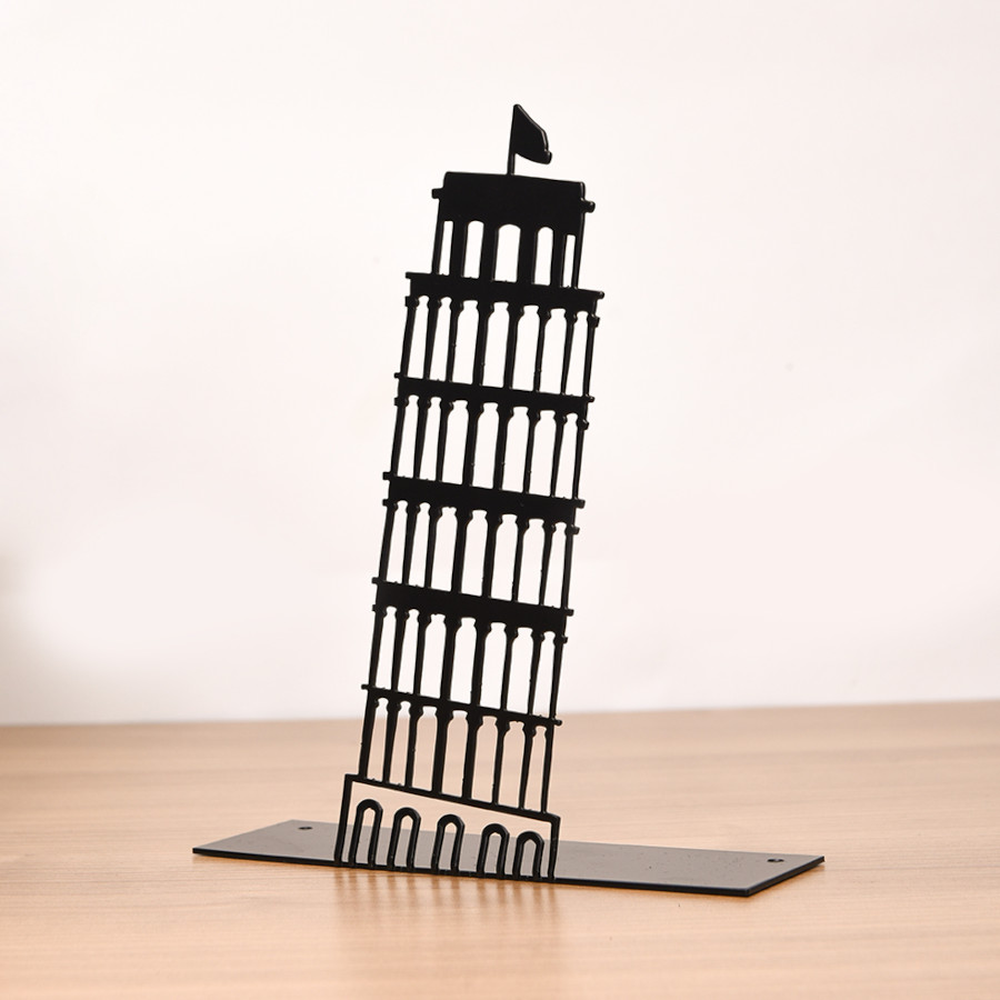 Pisa Tower Metal Ornament