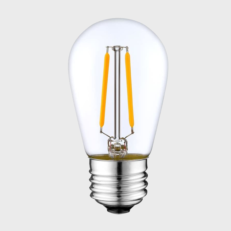 Outdoor 10m String light 10x ST45 LED Bulbs